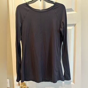 Lululemon Making Moves Special Edition long sleeve top size 8 Black
